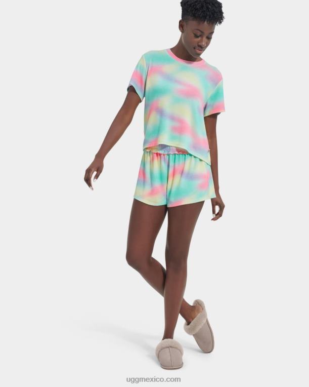 mezcla de arcoiris 00NF864 UGG mujer conjunto aniyah