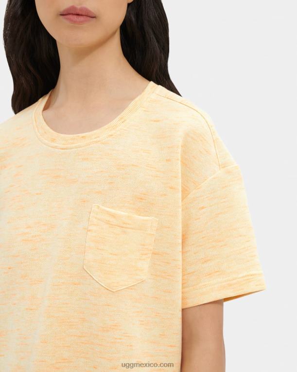 mezcla de neón amarillo 00NF1106 UGG mujer vestido nadia camiseta melange