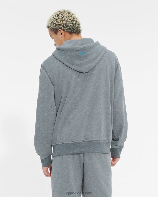 mezcla de neón gris 00NF286 UGG hombres charles sudadera con capucha melange