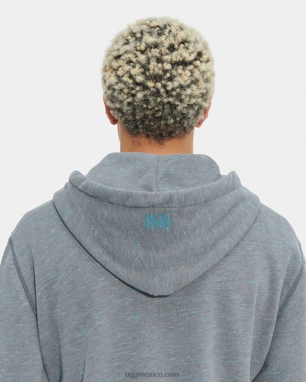 mezcla de neón gris 00NF286 UGG hombres charles sudadera con capucha melange