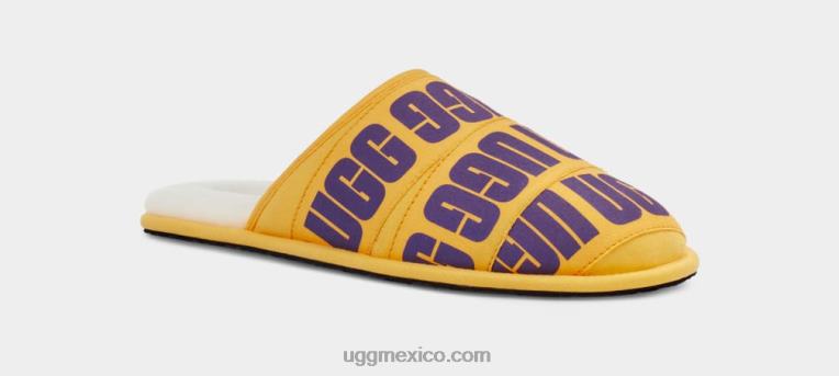 morado/amarillo 00NF1596 UGG hombres banda gráfica desgastada