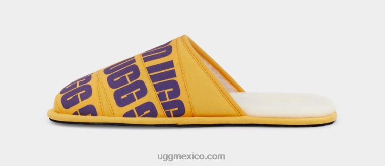 morado/amarillo 00NF1596 UGG hombres banda gráfica desgastada