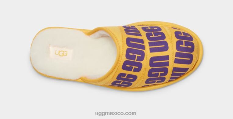 morado/amarillo 00NF1596 UGG hombres banda gráfica desgastada