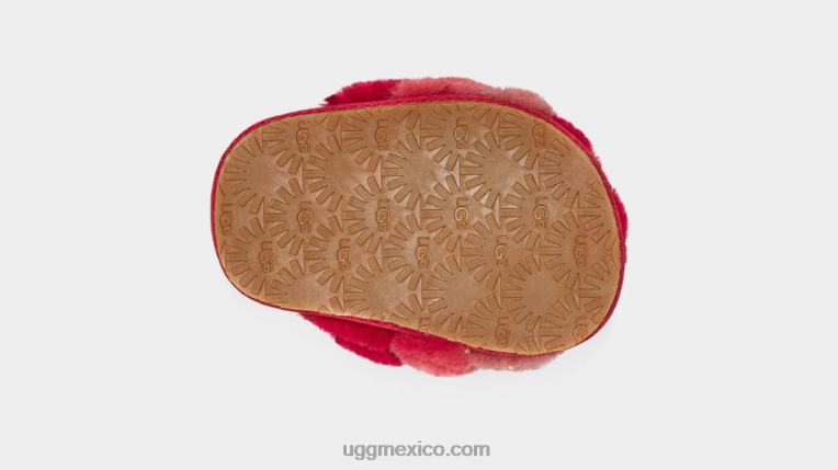 multi rojo 00NF2040 UGG bebé pelusa sí brillo metálico