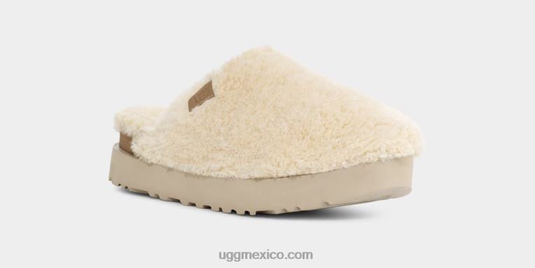 natural 00NF2101 UGG mujer tobogán de azúcar fuzz