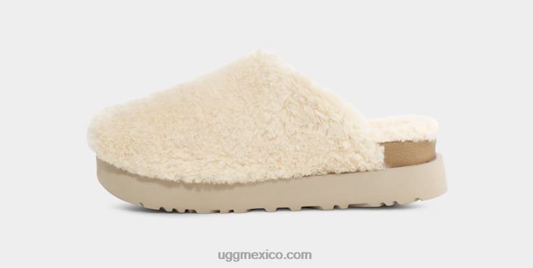 natural 00NF2101 UGG mujer tobogán de azúcar fuzz
