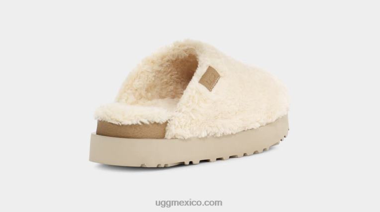 natural 00NF2101 UGG mujer tobogán de azúcar fuzz