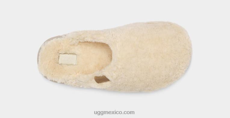 natural 00NF2101 UGG mujer tobogán de azúcar fuzz