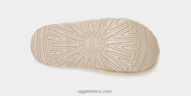 natural 00NF2101 UGG mujer tobogán de azúcar fuzz