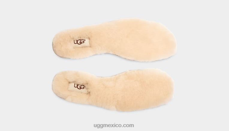 natural 00NF417 UGG mujer plantilla de piel de oveja