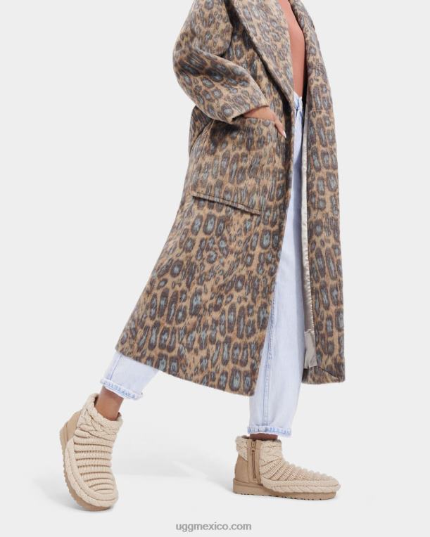 natural 00NF703 UGG mujer punto mini grueso clásico