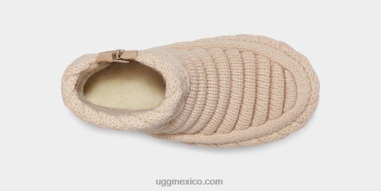 natural 00NF703 UGG mujer punto mini grueso clásico