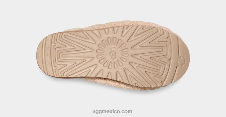 natural 00NF703 UGG mujer punto mini grueso clásico