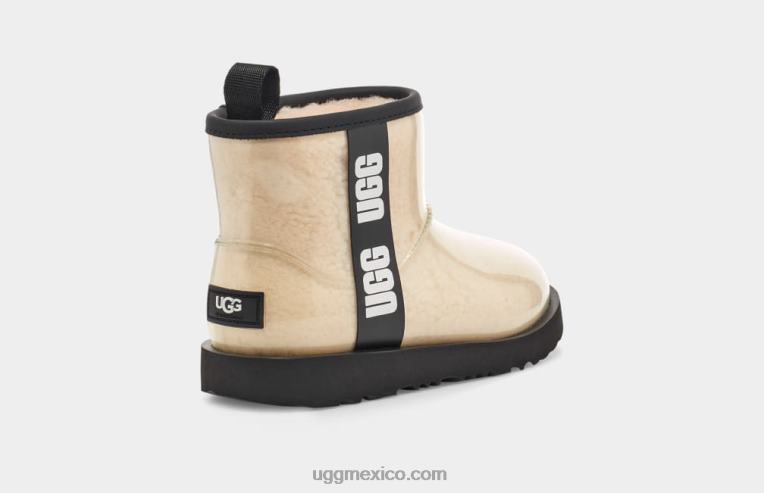 natural/negro 00NF1749 UGG niños clásico transparente mini ii
