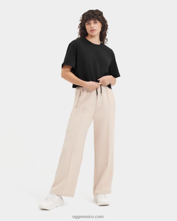 negro 00NF1013 UGG mujer camiseta corta tana