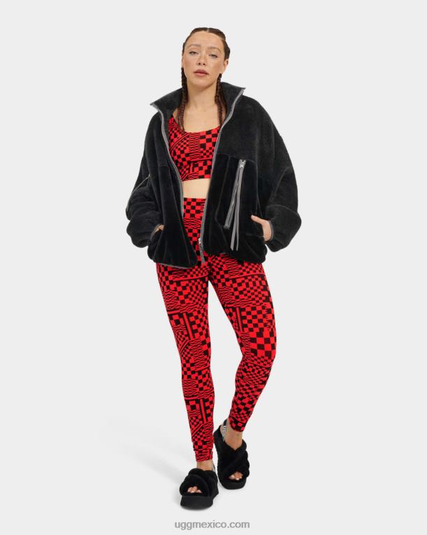 negro 00NF1015 UGG mujer chaqueta sherpa marlene ii