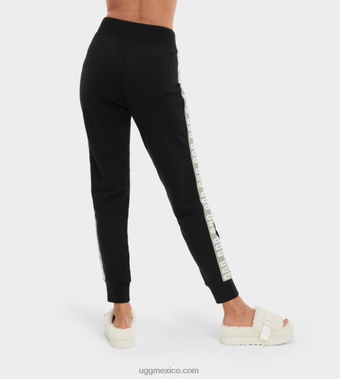 negro 00NF1307 UGG mujer pantalones de chándal de ensueño