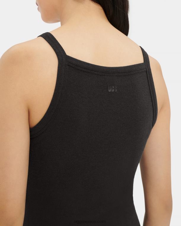 negro 00NF1315 UGG mujer vestido de canalé