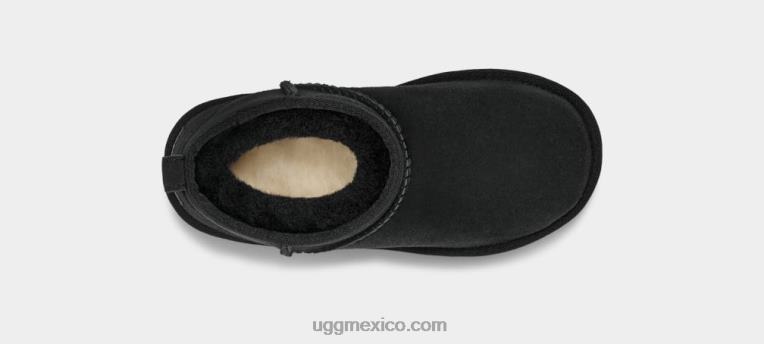 negro 00NF1666 UGG niños clásico ultra mini