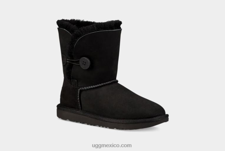negro 00NF1710 UGG niños bota bailey button ii