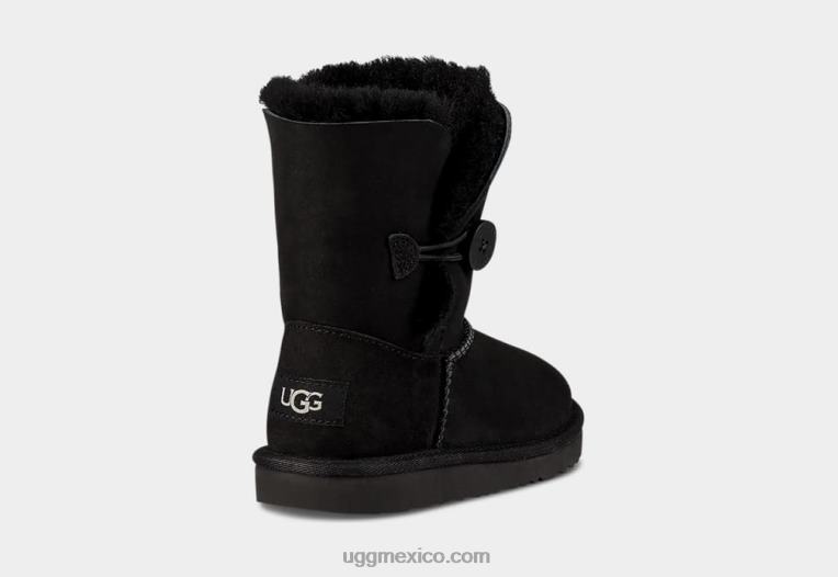 negro 00NF1710 UGG niños bota bailey button ii