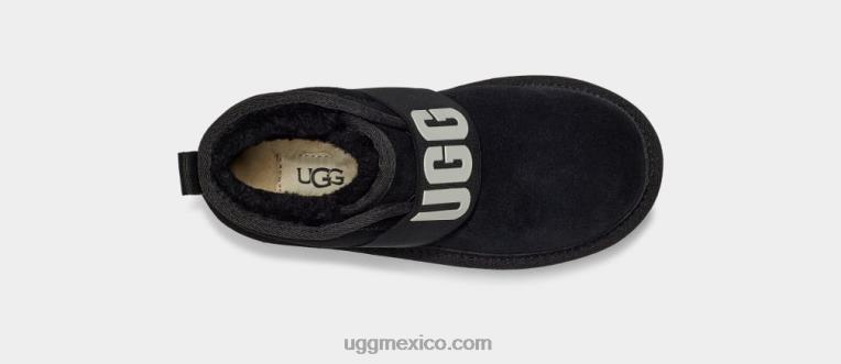 negro 00NF1714 UGG niños neumel ii gráfico
