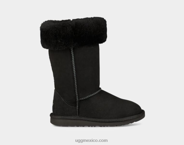 negro 00NF1717 UGG niños bota alta clásica ii