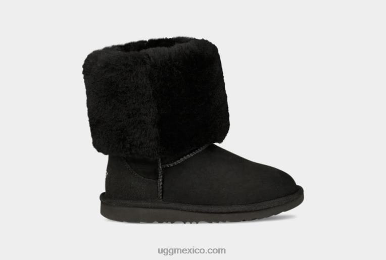 negro 00NF1717 UGG niños bota alta clásica ii