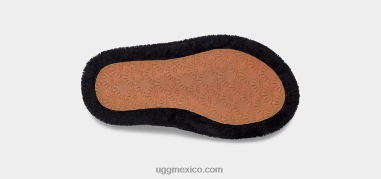 negro 00NF1739 UGG niños pelusa sí diapositiva