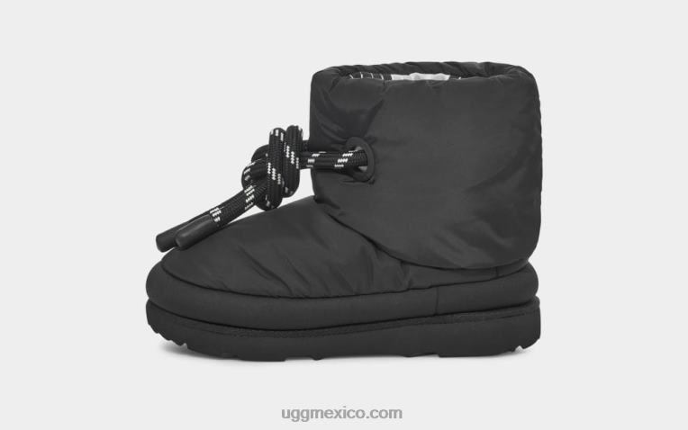 negro 00NF1745 UGG niños clásico maxi corto