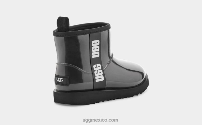 negro 00NF1754 UGG niños clásico transparente mini ii