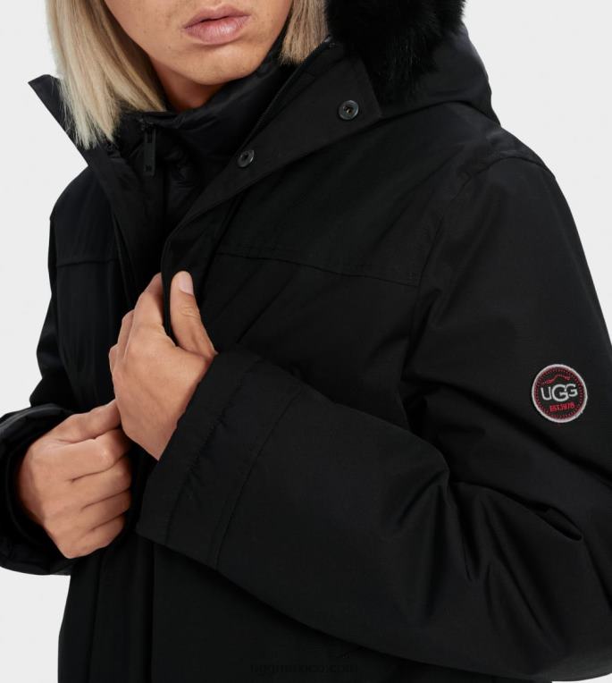 negro 00NF1908 UGG hombres parka butte
