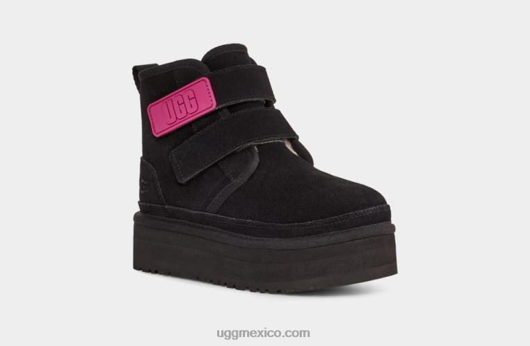 negro 00NF2082 UGG niños plataforma neumel