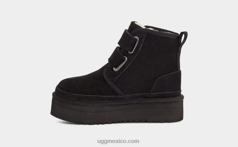 negro 00NF2082 UGG niños plataforma neumel