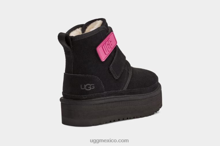 negro 00NF2082 UGG niños plataforma neumel