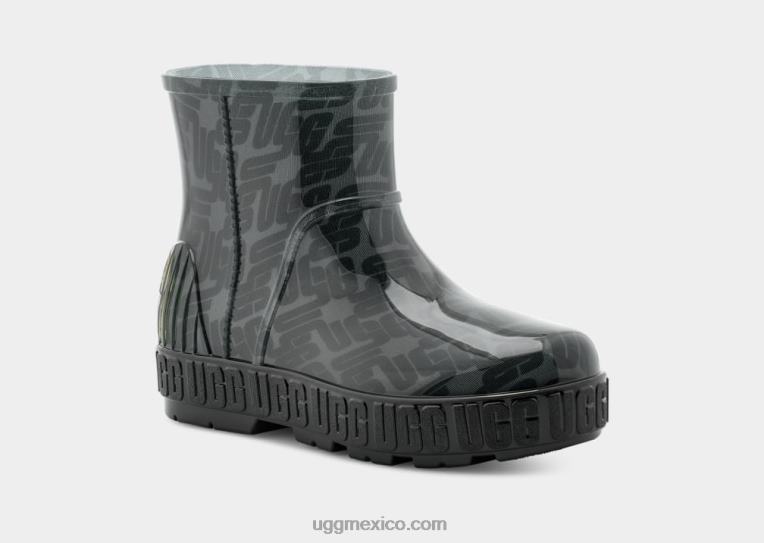 negro 00NF2120 UGG mujer monograma gráfico drizlita