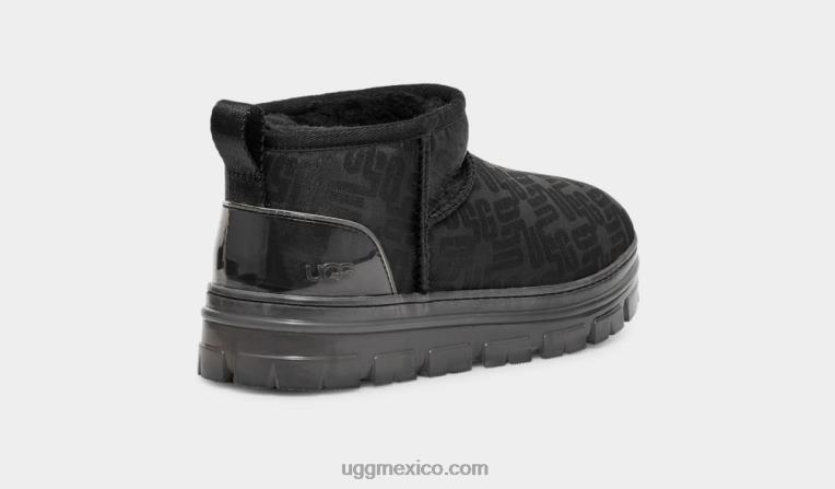 negro 00NF2136 UGG mujer monograma ultra mini clásico