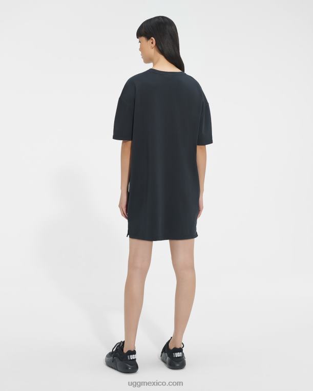 negro 00NF2197 UGG mujer vestido estilo camiseta