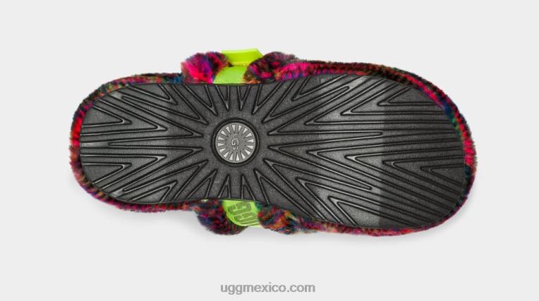 negro 00NF230 UGG hombres esponjarlo pixelado