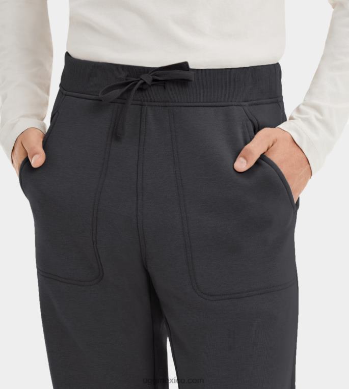 negro 00NF2349 UGG hombres pantalones de lana gifford