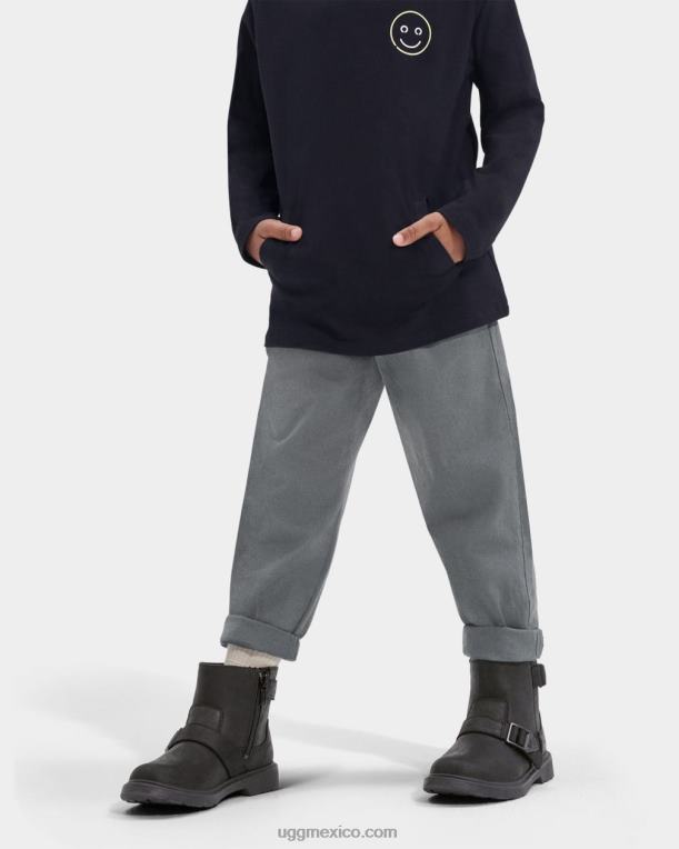 negro 00NF241 UGG niños tiempo corto de ashton