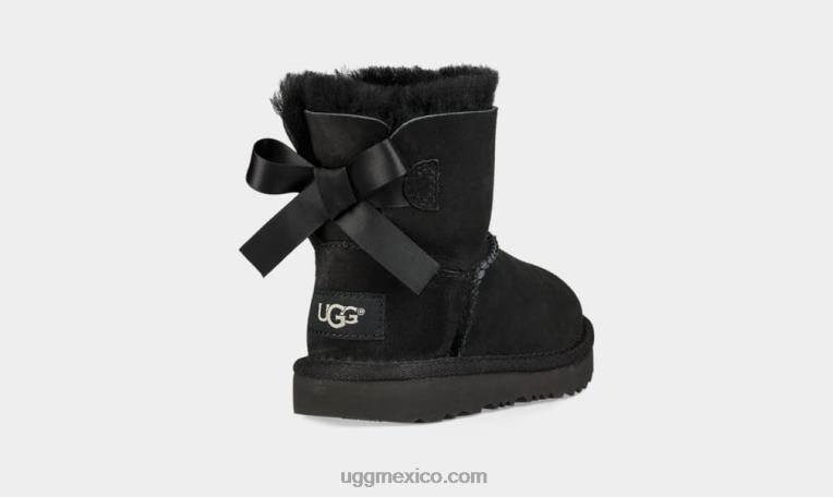 negro 00NF315 UGG niños pequeños bota mini bailey bow ii