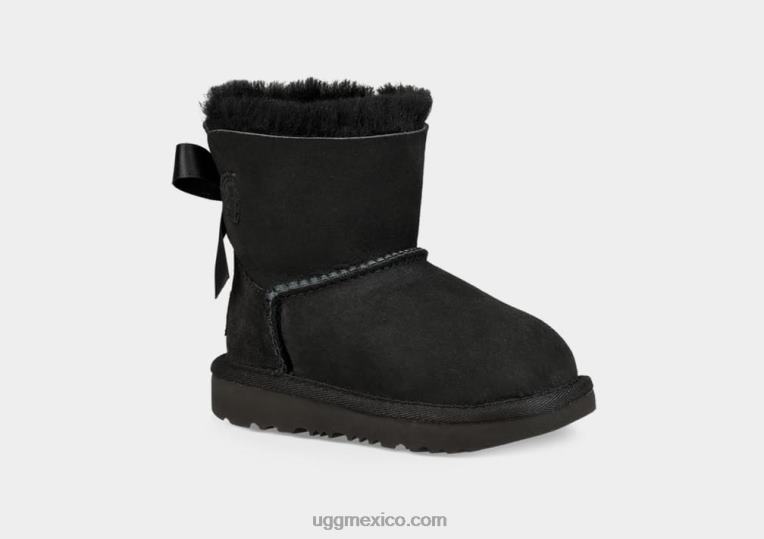 negro 00NF315 UGG niños pequeños bota mini bailey bow ii