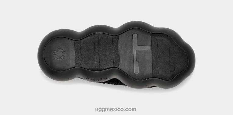 negro 00NF344 UGG mujer diapositiva de nube de azúcar