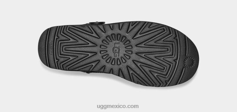 negro 00NF364 UGG mujer bota mini bailey button ii
