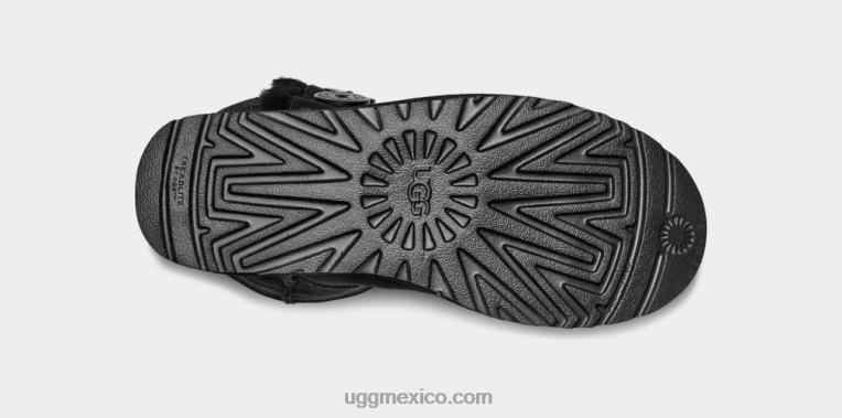 negro 00NF365 UGG mujer bota bailey button triplet ii