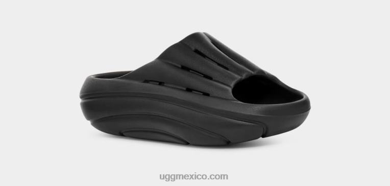 negro 00NF381 UGG mujer tobogán de espuma