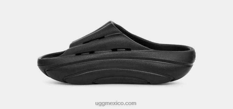 negro 00NF381 UGG mujer tobogán de espuma