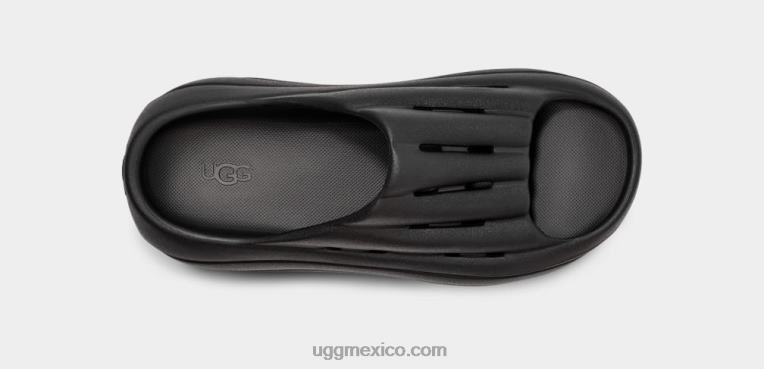 negro 00NF381 UGG mujer tobogán de espuma