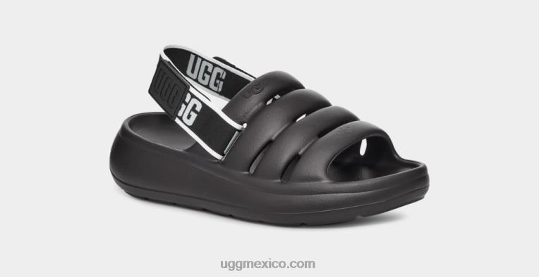 negro 00NF440 UGG mujer deporte sí diapositiva